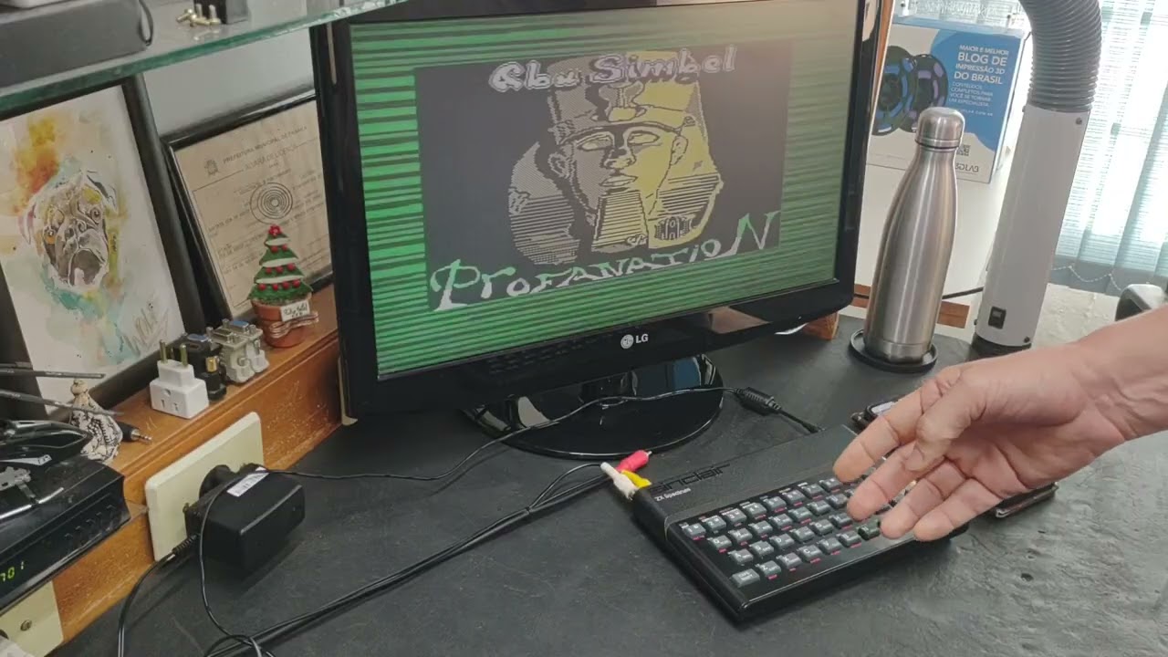 Teste - ZX Spectrum 48K Rubber Bluetooth #1 - YouTube
