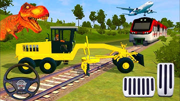 🔴BUS SIMULATOR INDONESIA GAMES - MOTOR GRADER DRIVING MOD VIDEO GAME - #19 Best Gameplay Part 47