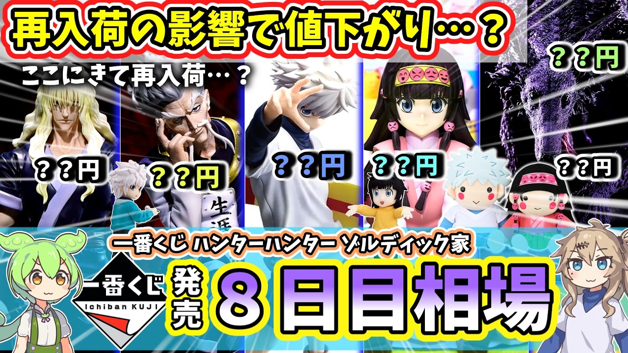 Day 8 Market Prices] Ichiban Kuji HUNTER×HUNTER Zaoldyeck Family
