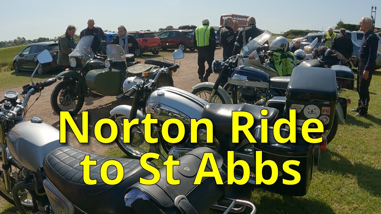 Norton Ride to St Abbs - YouTube