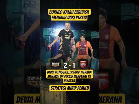 Borneo kalah #viralvideo #persib #viralvideo #football