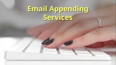 Email Appending Services