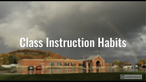 Class Instruction Habits