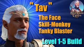 Baldurs Gate 3 Tactician: The Main Character build you always wanted! Talking/Skills/Blasting/Tank