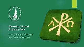 Eastertide, 8th Week-Wednesday Mass, May 27, 2026, at 6:50 AM