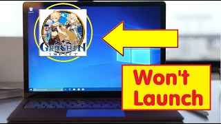 Genshin Impact अब आइकन ऐप नहीं खोल रहा है (Windows 10 11 7 पर काम नहीं कर रहा है) screenshot 1