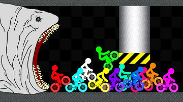 Bloop VS Bicycle Survival Race