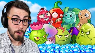 Buying EVERY Premium Gem Plant! (Plants vs Zombies 2)