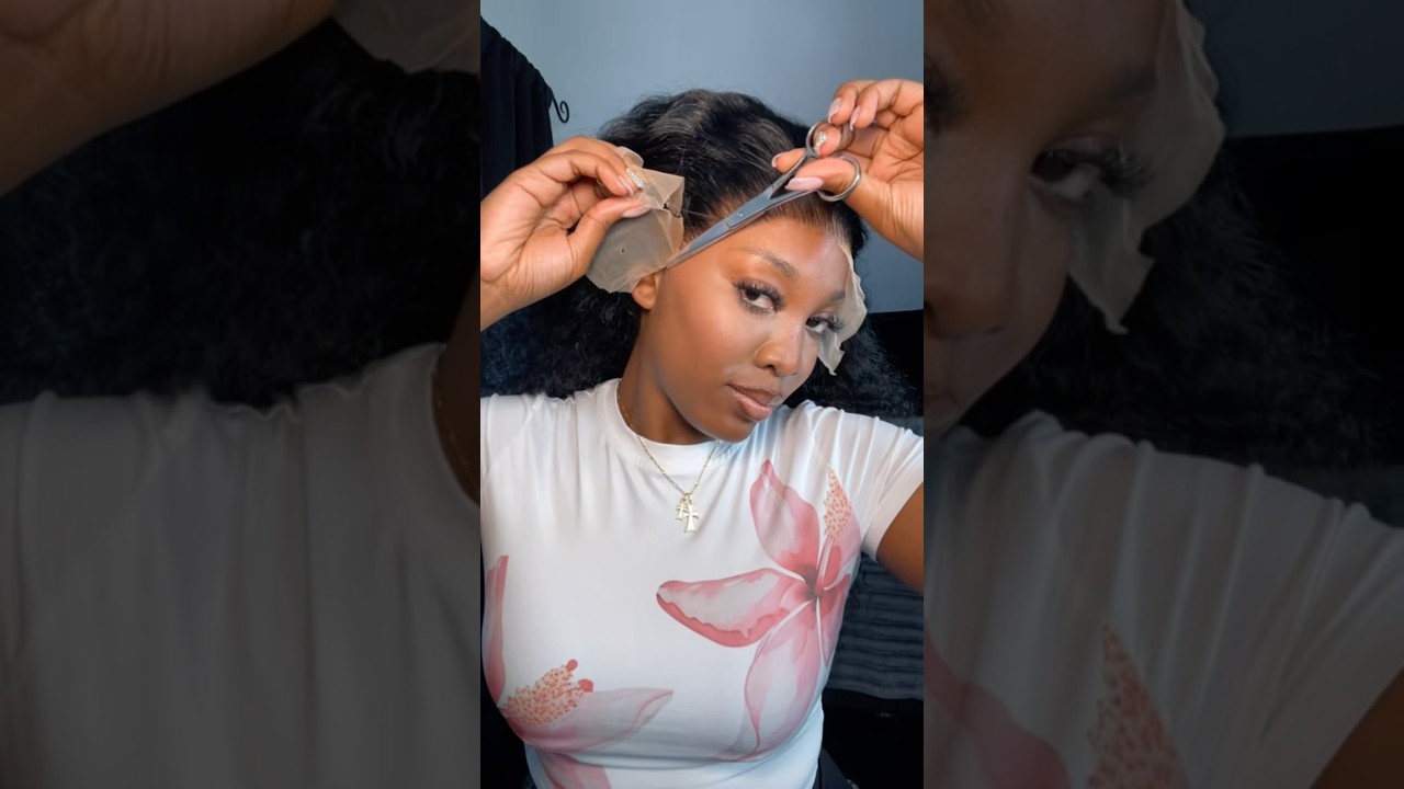 PART 1:DEEP CURLY WIG INSTALL 