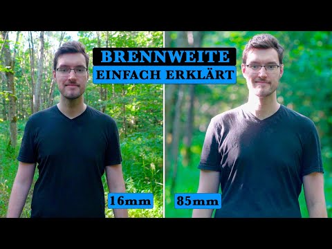 Video: So Finden Sie Die Brennweite