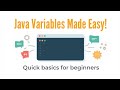 Java Variables Full Guide | Types, Syntax & Examples for Beginners