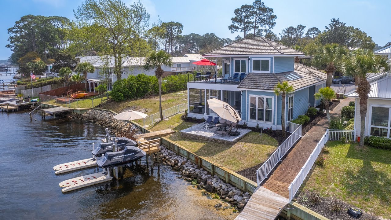 Waterfront Home for sale in Miramar Beach, FL YouTube