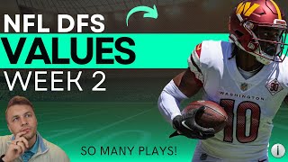 NFL DFS: Week 2 Value Plays