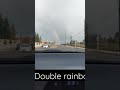#double #rainbow in the #sky #youtubeshorts #shorts