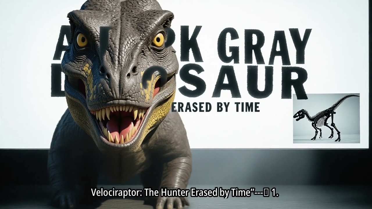 “The True Velociraptor Revealed!”