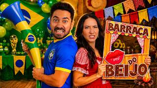 DIVIDIMOS nossa CASA em COPA DO MUNDO e FESTA JUNINA