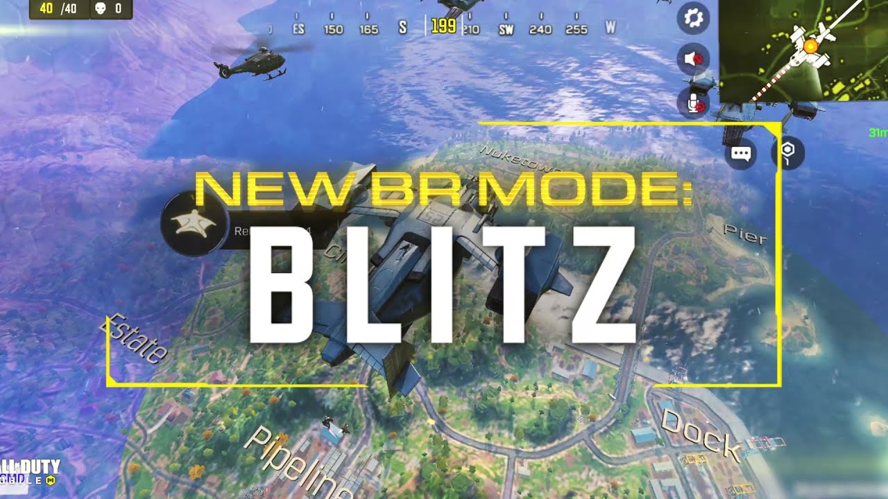 Call Of Duty Mobile Battle Royale Blitz Mode Youtube