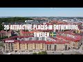 TOP 20 ATTRACTIVE PLACES IN GOTHENBURG, SWEDEN | DRONE | SUMMER 2021
