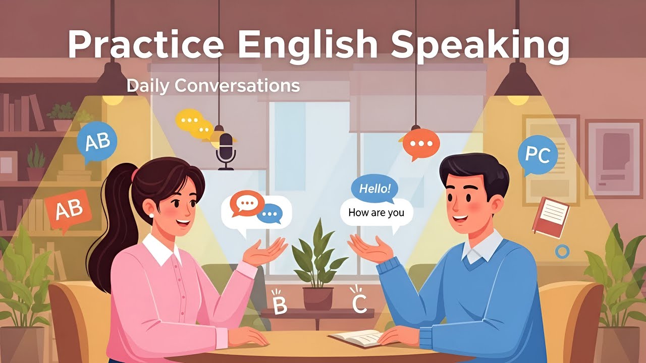 Practice English Speaking with Daily Conversations | Easy English for ...