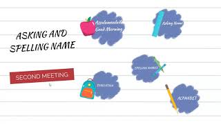 Asking and spelling name ...