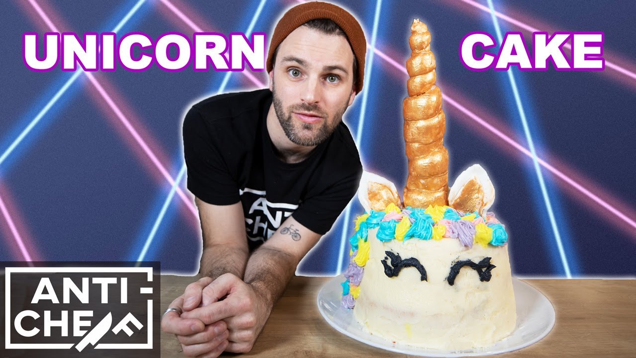 Ordinary Guy Makes Whimsical Unicorn Cake 🦄