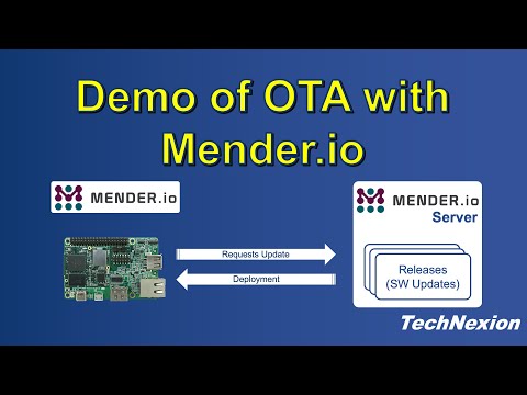 Using Mender OTA Service on TechNexion Hardware Tutorial