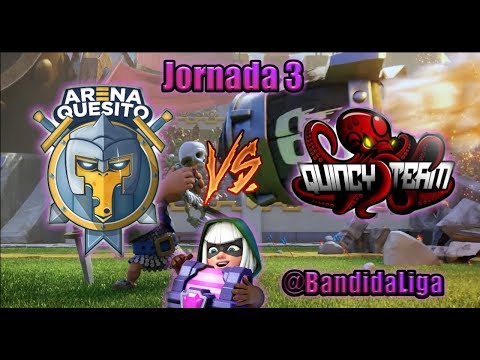 LIGA BANDIDA: ARENA QUESITO vs QUINCY TEAM!!!!-Clash Royale - LIGA BANDIDA: ARENA QUESITO vs QUINCY TEAM!!!!-Clash Royale