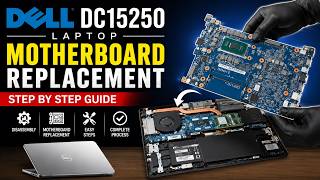 ⚡ Dell DC15250 Laptop Motherboard Replacement 🔧 | Step By Step Full Guide 💻
