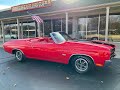 1970 Chevrolet Chevelle SS Convertible $105,900.00