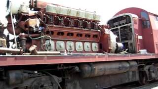 4803 Shunting 4001 After new Eng Refit 12 Cyl 244 Alco Diesel 24/12/09 Part 1 by Danb16v149tib 285,822 views 14 years ago 1 minute, 26 seconds