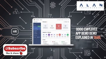 Odoo Employee Management App | Odoo Employee App Demo Explained in Tamil