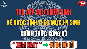 Từ 2026: Trợ Cấp Cựu Chiến Binh Sẽ Được Tính Theo Mức Hy Sinh – Chính Thức Công Bố