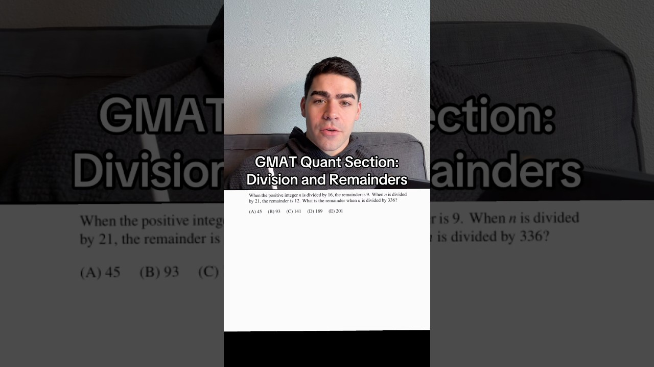 How to solve division & remainder problems for the GMAT exam Quant section