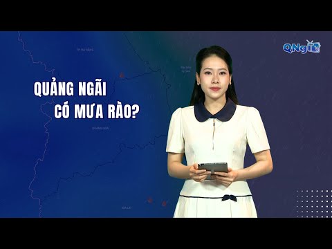 Gió mùa Đông Bắc ảnh hưởng diện rộng?  | BẢN TIN THỜI TIẾT | Quảng Ngãi có mưa rào?