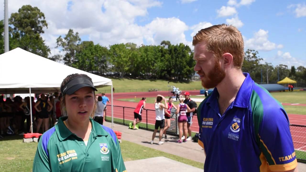 Team UWA UniGames Interviews - Sophie Watts (athletics)