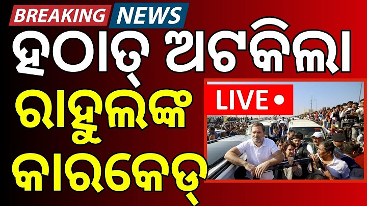 LIVE |ଆସୁଥିଲେ ରାହୁଲ ହଠାତ୍...Rahul Gandhi Reached At Bhubneswar | Rahul Gandhi Odisha Visit|Odia News