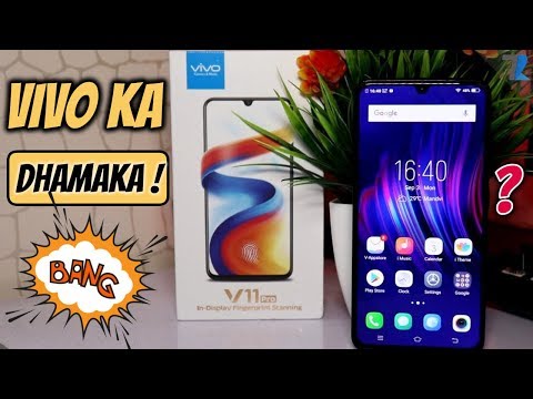 Vivo V11 Pro Unboxing & Hands On | Vivo Nailed It! Rs 25,990/-