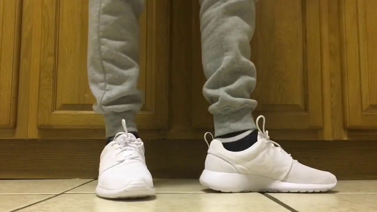 Nike roshe one (on feet) YouTube