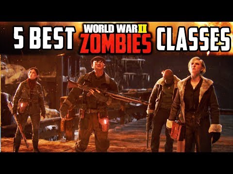 TOP 5 CLASS LOADOUTS IN COD WW2 ZOMBIES! (Best Setups) old - TOP 5 CLASS LOADOUTS IN COD WW2 ZOMBIES! (Best Setups) old