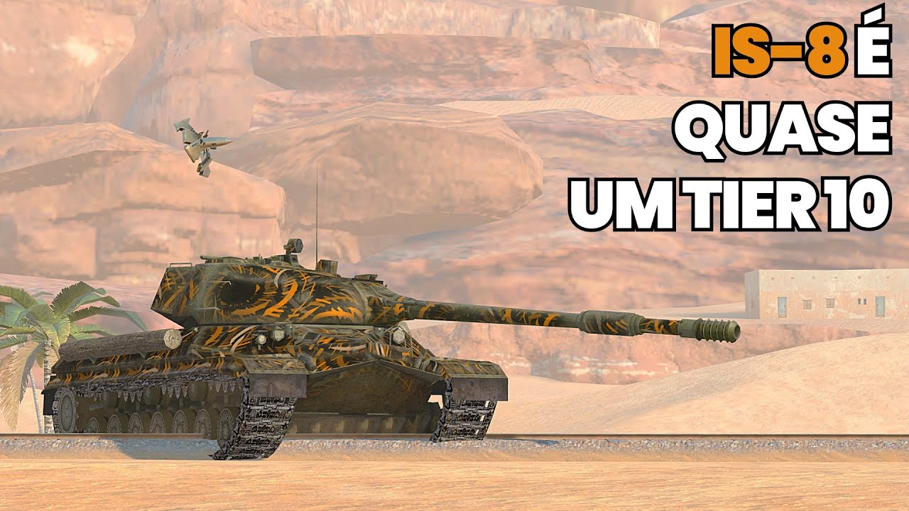 COMO JOGAR DE IS-8 | Tanque BOM demais! | WoT Blitz