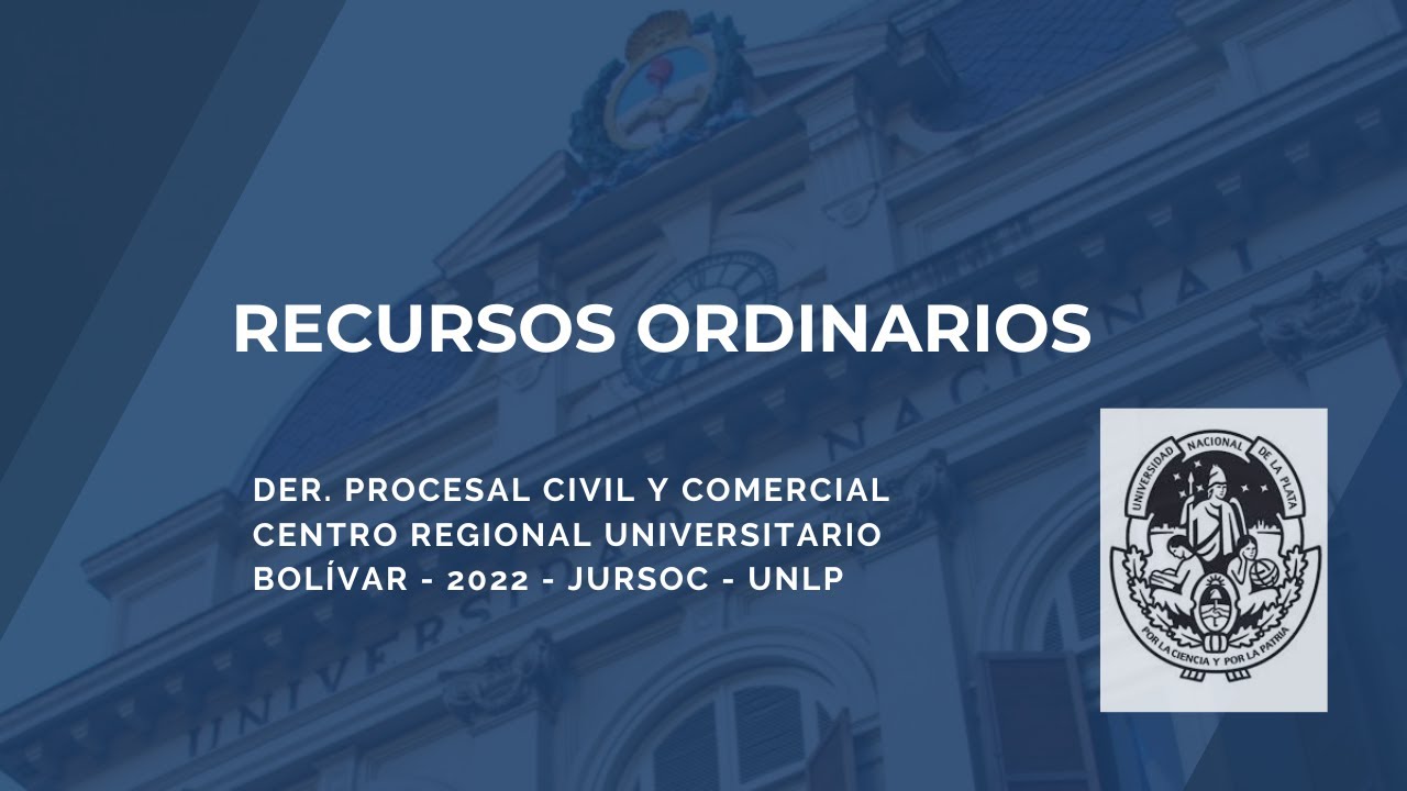 Recursos ordinarios: aclaratoria, revocatoria y apelación