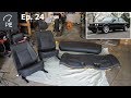 Project E30 / Ep. 24 / Lseat leather seat cover install