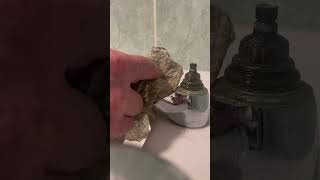 Fix a dripping tap… no shut off needed 💧 #shorts #plumbing #diy