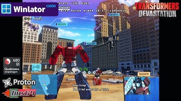 TRANSFORMERS: DEVASTATION on Android | Winlator CMod v13.1.1 | Snapdragon 680 | 4gb ram