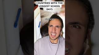 Countries With The Longest School Days