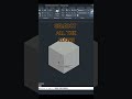 Cube with Fillet Edges in AutoCAD Complete Drawing Guide #autocad #autocadblocks #blender3d