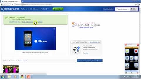 Uploading & Sharing Your Images (Tutorial)