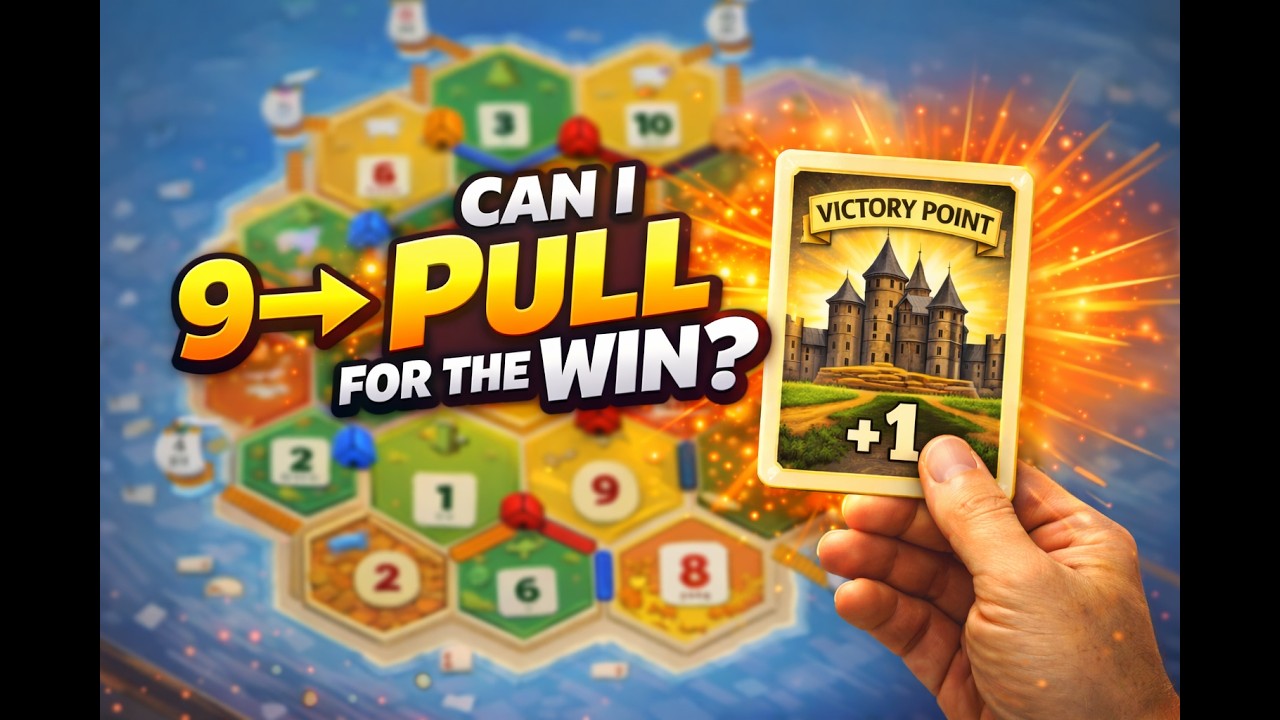 Can I pull a VP for THE WIN!!?? Catan - Ranked Gameplay Online