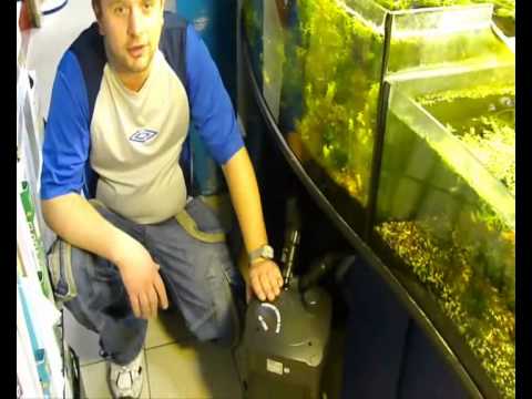 Аквариум - Внешний канистровый фильтр Atman CF 1200 - YouTube