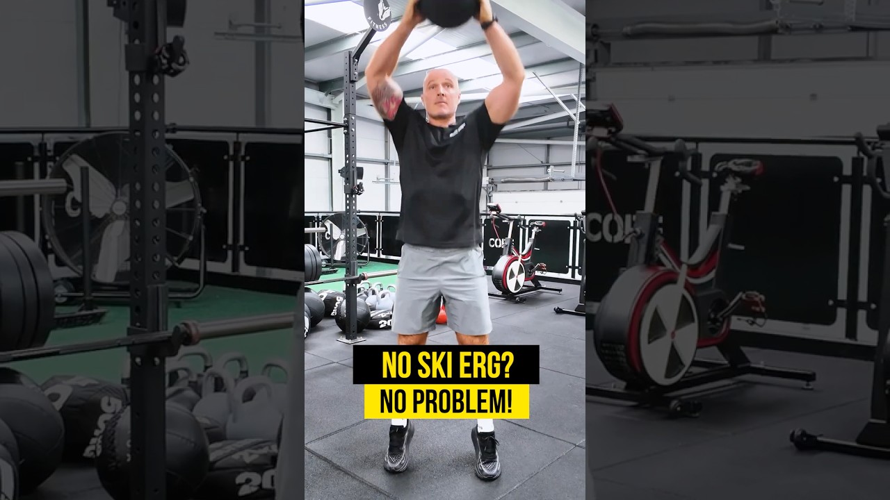 What should I do if my gym doesn't have a ski erg?